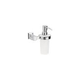 System Banyo Aksesuarları Kubıc Sıvı Sabunluk Cam/krom Renk 175x102x131 Mm Renksiz