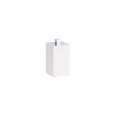 System Banyo Aksesuarları Pamukluk Beyaz/krom Renk 146x73x73 Mm Gümüş