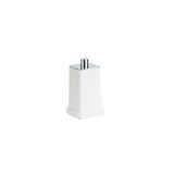 System Banyo Aksesuarları Pamukluk Beyaz/krom Renk 152x87x87 Mm Gümüş
