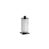 System Banyo Aksesuarları Pamukluk Mermer Deseni/siyah Renk 165x75x75 Mm
