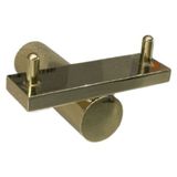 System Banyo Aksesuarları Pıvot Ikili Askılık Altın 484X80X82 mm