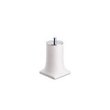 System Banyo Aksesuarları Tezgah Üstü Beyaz-krom Pamukluk - Ba2007 024 R1-cr Gümüş