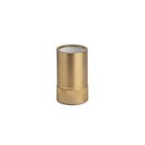 System Banyo Aksesuarları Tezgah Üstü Diş Fırçalığı Gold-mat Altın Renk 102x60x60 Mm Sarı