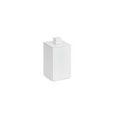 System Banyo Aksesuarları Tezgah Üstü Pamukluk Beyaz Renk 120x60x60 Mm