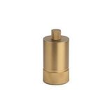 System Banyo Aksesuarları Tezgah Üstü Pamukluk Gold-mat Altın Renk 122x60x60 Mm Sarı