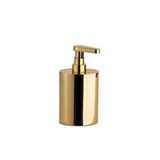 System Banyo Aksesuarları Tezgah Üstü Sıvı Sabunluk 250 Ml Gold Renk 183x60x97 Mm Altın