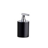 System Banyo Aksesuarları Tezgah Üstü Sıvı Sabunluk 250 ml Siyah-Krom Renk 183X60X97 mm