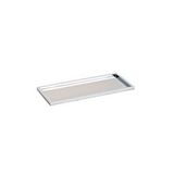 System Banyo Aksesuarları Tezgah Üstü Tepsi Krom Renk 12x131x301 Mm Gümüş