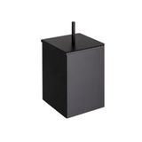 System BANYO ÇÖP KOVASI 4 L - SİYAH RENK