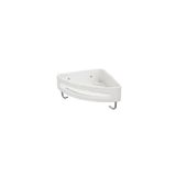 System Banyo Duş Raf Sistemi Beyaz/Krom Renk 110X197X287 Mm