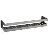 System Banyo Duş Raf Sistemi Füme Renk 98X100X400 Mm Füme Tek Ebat Ba3001 043 Bbn