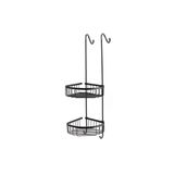 System Banyo Duş Raf Sistemi Siyah Renk 702X200X294 Mm
