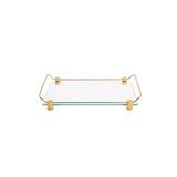 System Banyo Tepsisi Cam/Altın 36X209X313 Mm