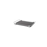 System Banyo Tepsisi Cam/Krom Renk 36X209X313 Mm