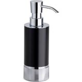 System Bathroom Accessories Krom-Mat Siyah Tezgah Üstü Sıvı Sabunluk - Standart