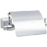 System Border Lıne Kapaklı Tuvalet Kağıtlığı Krom Renk 87X94X156 Mm