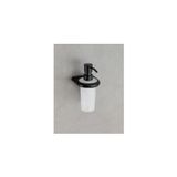 System Dorado Sıvı Sabunluk Cam/Siyah Renk 175X99X107 Mm