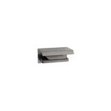System Flat Kapaklı Tuvalet Kağıtlığı Füme Renk 118X85X170 Mm