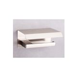 System Flat Kapaklı Tuvalet Kağıtlığı Saten Rengi 118X85X170 Mm