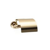 System Flexu Kapaklı Tuvalet Kağıtlığı Gold Renk 85X88X158 Mm