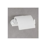 System Hoop Kapaklı Tuvalet Kağıtlığı Beyaz Renk 85X118X170 Mm