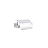 System Kubıc Kapaklı Tuvalet Kağıtlığı Krom Renk 92X94X157 Mm