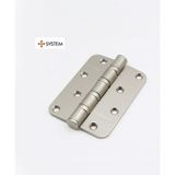 System Menteşe 10 Cm Yönsüz 4 Bilyalı Saten Nikel 3mm SH101 Nb