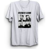 System Of A Down, Guys, Rock Metal Müzik Grubu Unisex %100 Pamuk Tişört - 5XL - Beyaz