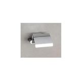 System Ovalın Kapaklı Tuvalet Kağıtlığı Krom Renk 87X137X159 Mm