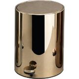 System Pedallı Gold Çöp Kovası 3 Lt Gold Renk 265X203X203 Mm