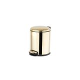 System Pedallı Gold Çöp Kovası 5 Lt / 310X230X205 Mm