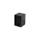 System Pedallı Kare Çöp Kovası 3 Lt Siyah 262X245X180 Mm Kovası Tek Ebat Ba4055 033 Al6-Al6