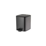 System Pedallı Siyah Çöp Kovası 9 Lt / 310X230X310 Mm