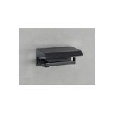 System Q-Lıne Kapaklı Tuvalet Kağıtlığı Siyah Renk 85X118X170 Mm