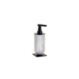System Sıvı Sabunluk Mermer Desenli/Siyah Renk 208X87X72 Mm