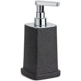 System Sıvı Sabunluk Siyah/Krom Renk 195X95X87 Mm