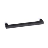 System siyah 23 cm çekme/sürgü kapı kolu