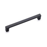System siyah 28 cm çekme/sürgü kapı kolu