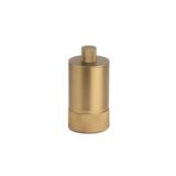 System Tezgah Üstü Pamukluk Gold-Mat Altın Renk 122X60X60 Mm Gold Tek Ebat Ba2006 024 Gl-Bb