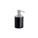 System Tezgah Üstü Sıvı Sabunluk 250 Ml Siyah-Krom Renk 160X80X103 Mm Siyah Tek Ebat Ba2003 006 Al6-Cr