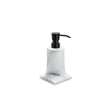 System Tezgah Üstü Sıvı Sabunluk Mermer Deseni-Siyah 181X91X109 Mm