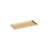 System Tezgah Üstü Tepsi Gold Renk 12X131X301 Mm Gold Tek Ebat Ba2037 037 Gl