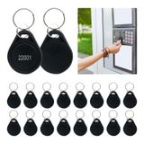 SYWAN 26 Bit Yakınlık Anahtarlık, 50 Adet H I D 125KHZ RFID Anahtar Fob Prox Anahtar ISOProx 1346 1386 1326 H10301 Kart Okuyucular ile Çalışır Erişim Kontrol Sistemlerinin Çoğunluğu, Siyah