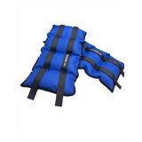 Sz 3kg x 2 Adet Toplam 6kg El Ayak Bilek Kas Güçlendirici Ağırlık Seti - 3 kg x 2 Adet - Mavi