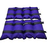 Sz 5kg x 2 Adet Toplam 10KG El Ayak Bilek Kas Güçlendirici Ağırlık Seti - 5 kg x 2 Adet - Mor