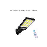 Sz Master 108 LED Solar Güneş Enerjili Bahçe Sokak Aydınlatma Işığı