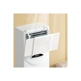 sz master bilişim Salon Tipi Klima Rüzgar Deflektörü 360° Ayarlanabilir Hava Yönlendirici Bebek Dostu Klima Aparatı