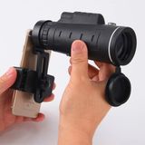 Sz Master Bilişim Telefon Kamera 80X Dürbün Zoom Tek Göz Monoküler Hd El Dürbünü Teleskop - 421-Siyah