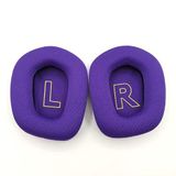 Szaerfa Logitech G733 G335 için Yedek Kulak Pedleri, Kulaklık Köpüğü Earmuffs Kulak Yastığı, Kulaklıklar Yumuşak Protein Sünger Kapak Kol Aksesuarları (Mor)