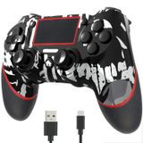 SZDILONG Upgraded Wireless Controller for Ps4 Gamepad Compatible with Ps4/Pro/Slim/Windows PC,Joystick for PS4 with Touchpad/Stereo Headphone Jack/Six-axis Motion Control/Charging Cable